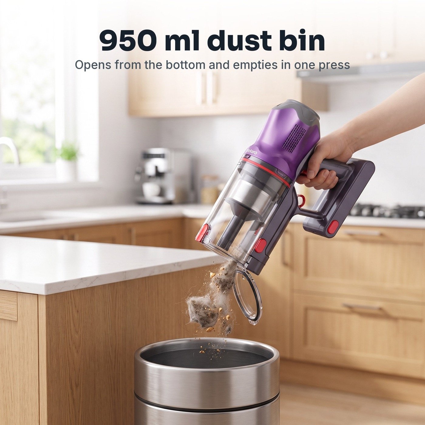 AirVac V16 950 ml dust bin