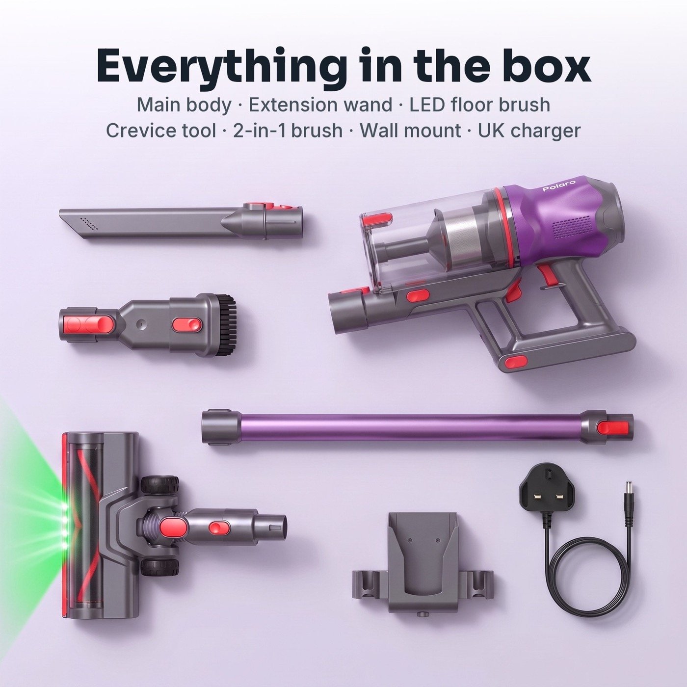 AirVac V16 what's in the box